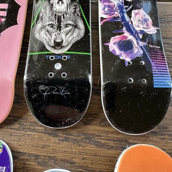 Tech‎ Deck Skateboard Fingerboard Lot Darkstar Primitive DisArmo Spinmaster Tool - Picture 7 of 8
